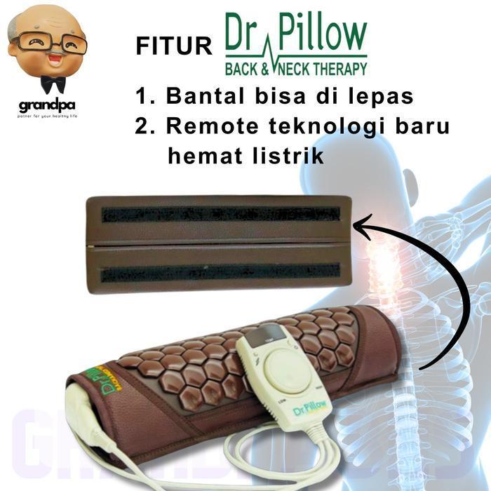 PROMO Diskon Original Dr Pillow Bantal Terapi Kesehatan Alat Terapi Saraf Kejepit Seluruh Tubuh Tera