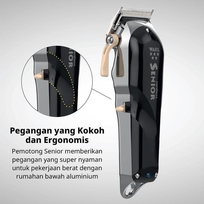 Alisman_Grosir - Wahl Professional 5 Star Senior Cordless Hair Clipper - Alat Cukur, Alat Cukur Ramb