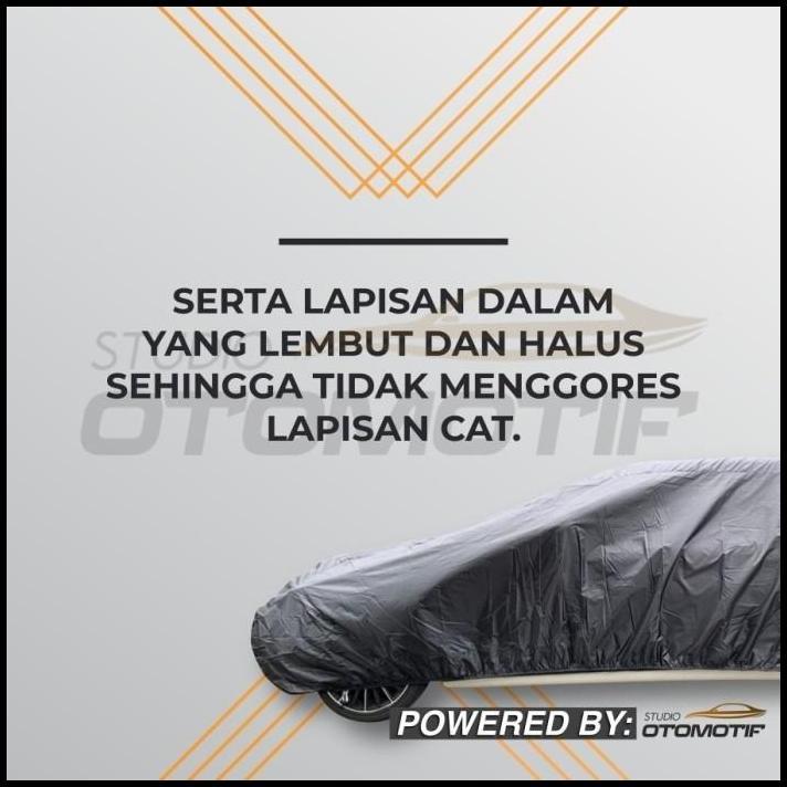 TERLARIS BODY COVER WATERPROOF ISUZU MUX 2022 BLACK COVER MOBIL 