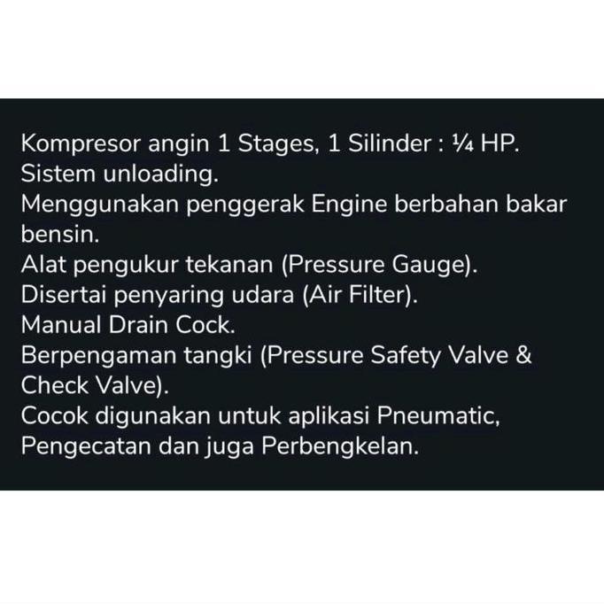 Murah Sdp 1/4Hp Mzu-5114 Unloading Kompresor 1/4 Hp 30Liter(Kosongan) Tangki Tanpa Mesin Garansi 12B