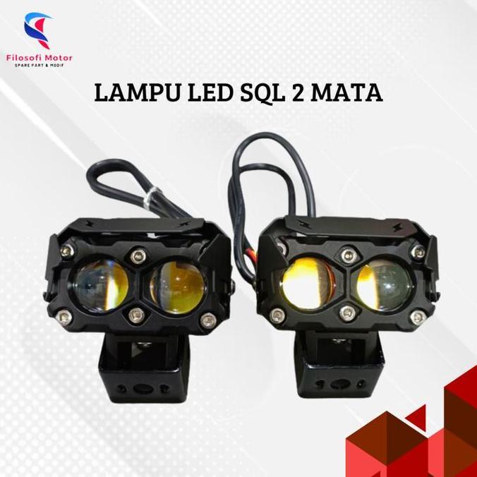 Promo Lampu led Sql 2 mata/lampu led sorot sql 2 mata Diskon