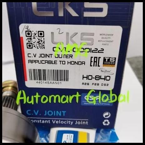 GRATIS ONGKIR CV JOINT LUAR HONDA JAZZ CITY LAMA 