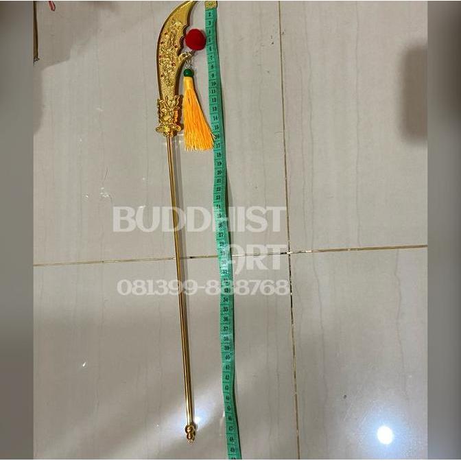 golok kwan kong pedang kwan kong 19 inch emas (TERBAIK) (TERBARU) (TERMURAH)