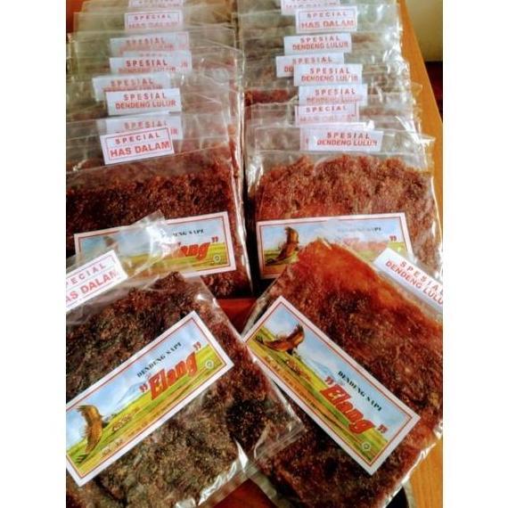 Dendeng Sapi Spesial Lulur Daging Sapi Kering Asli  Khas Boyolali Cap elang GM