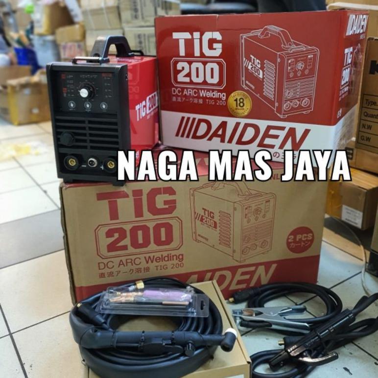 MESIN LAS ARGON DAIDEN TIG 200 PULSE / TRAFO LAS ARGON DAIDEN TIGI TIG 200 P