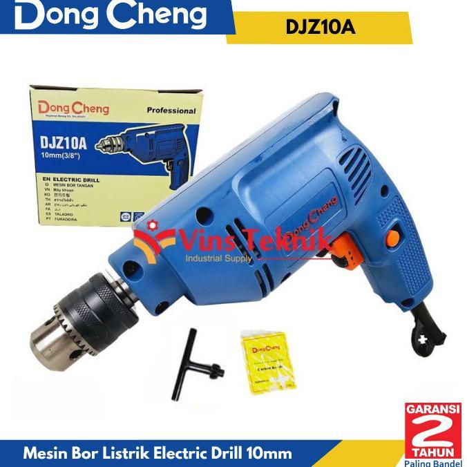 Mesin Bor Tangan 10mm DJZ10A DONGCHENG DJZ10 A Drill Driver