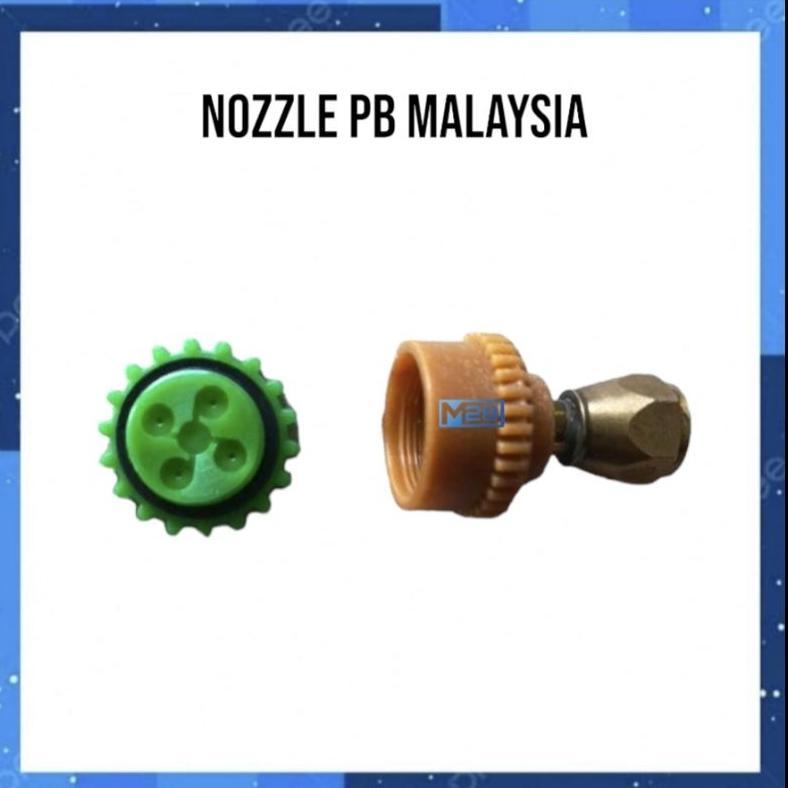 Bisa Cod Nozel Sprayer Tangki Manual Malaysia Kombinasi Drat Kecil / Mata Semprot Pb Tangki Malaysia