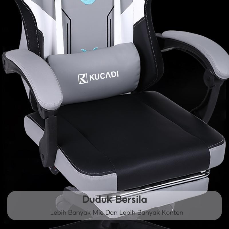 [Pengiriman Dari Medan ] Kucadi Kursi Gaming Kursi Komputer Gaming Chair Kursi Kantor Kursi Santai K