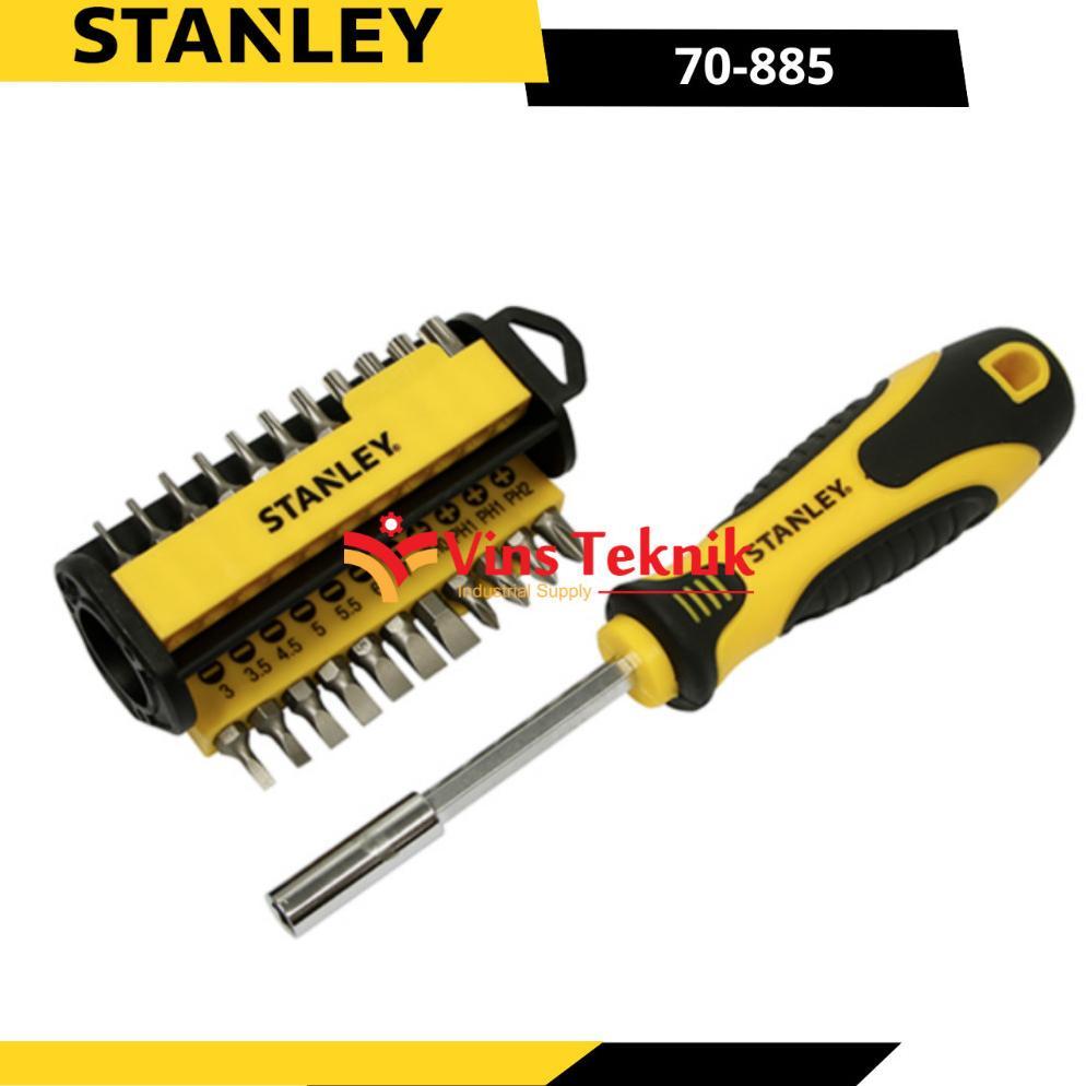 STANLEY 70-885 Tools Obeng Multibit Screwdriver Set 35Pcs