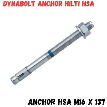 DYNABOLT ANCHOR HILTI HSA M16 x 137