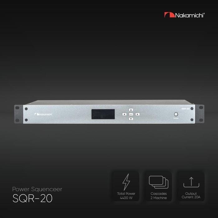 Nakamichi SQR 20 SQR20 Intelligent power supply sequencer