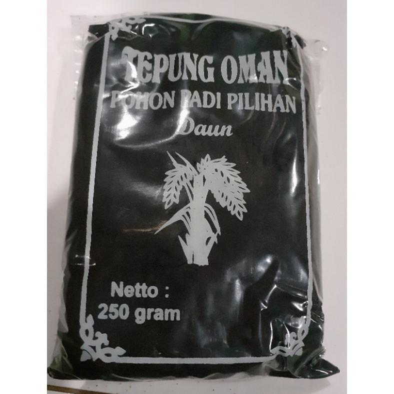 Tepung Oman/Abu Merang Sekam Pewarna Alami 250 Gram