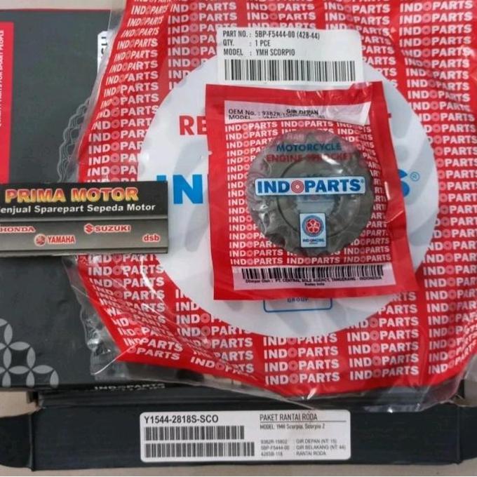 TERMURAH - GEAR SET SCORPIO Z INDOPART GIR SET SCORPIO Z INDOPART