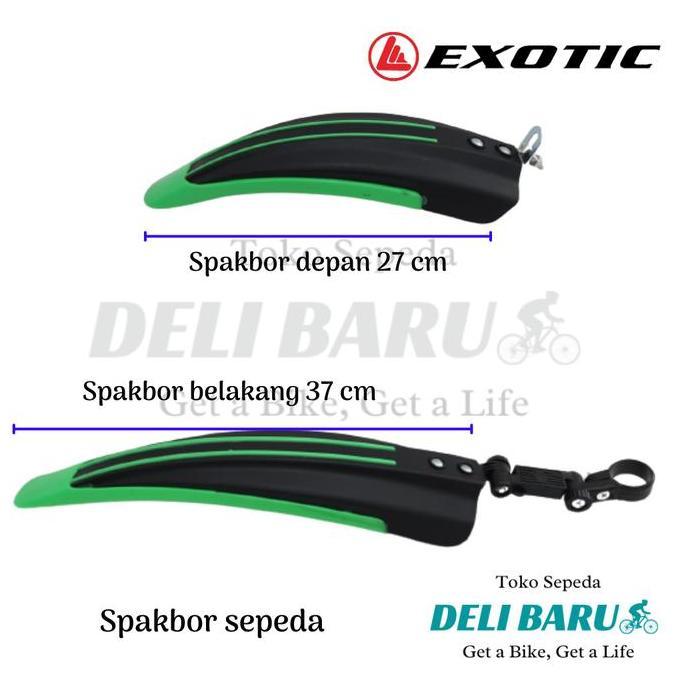 Promo Exotic Spakbor Warna Slebor Sepeda Bmx Federal Mtb Ukuran 20 24 26 27.5 Harga Sepasang Cod