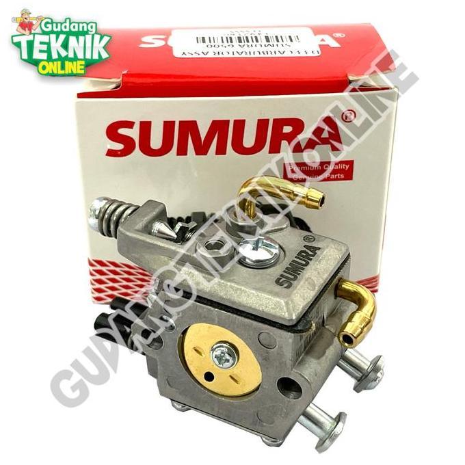 REZORHA D33 KARBURATOR Chainsaw CS6500S 6500 SUMURA / CARBURATOR Karbu Gergaji Kayu Chain Saw  2 Tak