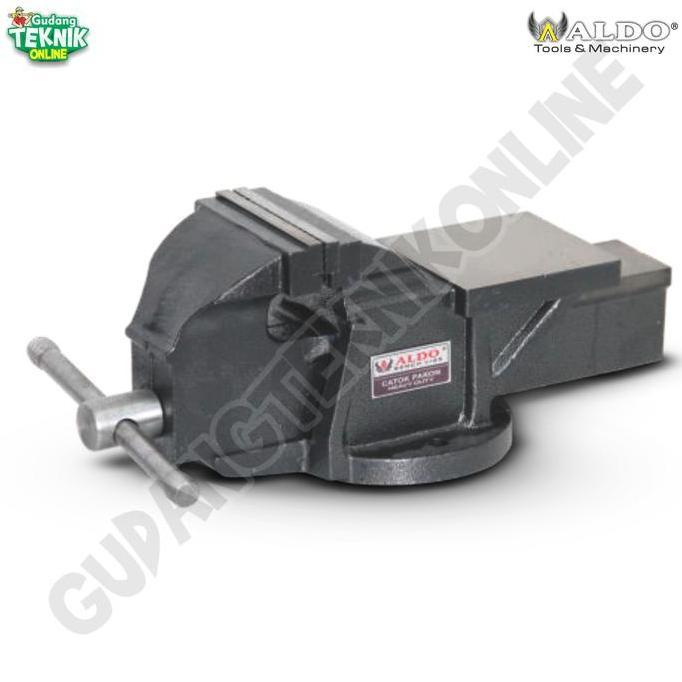 DHEALOKA Catok Paron 8 inch Aldo Tanggem Catok Meja Alat Cleam Jepit Serbaguna 8" Ragum Catok Paron 