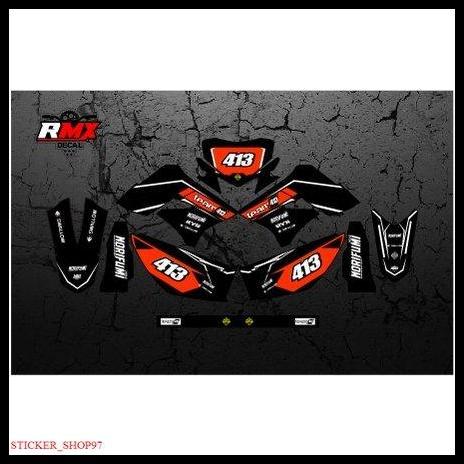 DISKON PREMIUM DECAL KLX 150 SL FULLBODY (015) STIKER DTRACKER LAMA 