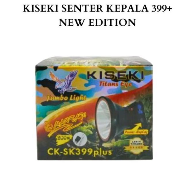 Sale Senter Kepala Kiseki 200 Watt Ck 399 Cahaya Putih