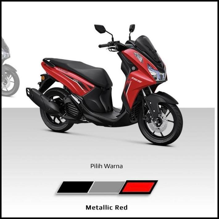 HOT DEAL STIKER STRIPING MOTOR YAMAHA LEXI 2024 MERAH KUALITAS ORIGINAL