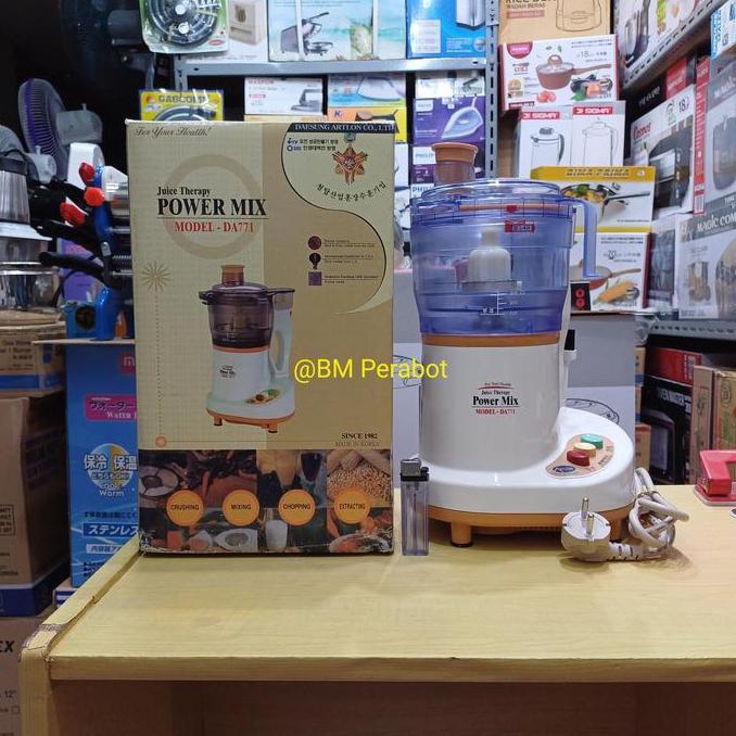 Chopper Blender Juicer Mixer Pelumat Bumbu Daging POWER MIX DA 771