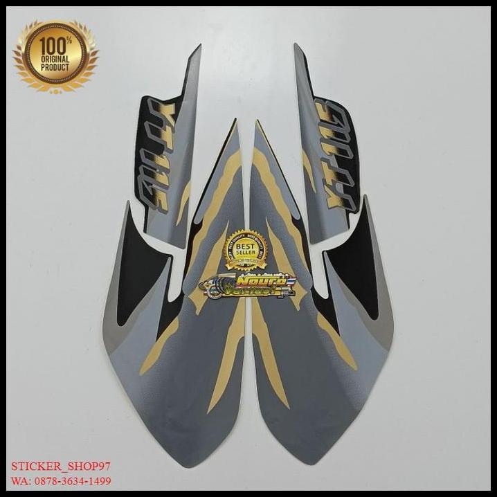DISKON (ORI) STRIPING YAMAHA YT 115 HITAM GOLD KUALITAS ORIGINAL 