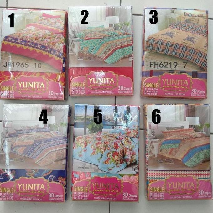 Kualitas terbaik] sepray yunita 100 / seprai yunita 100 / sprei yunita ukuran 100