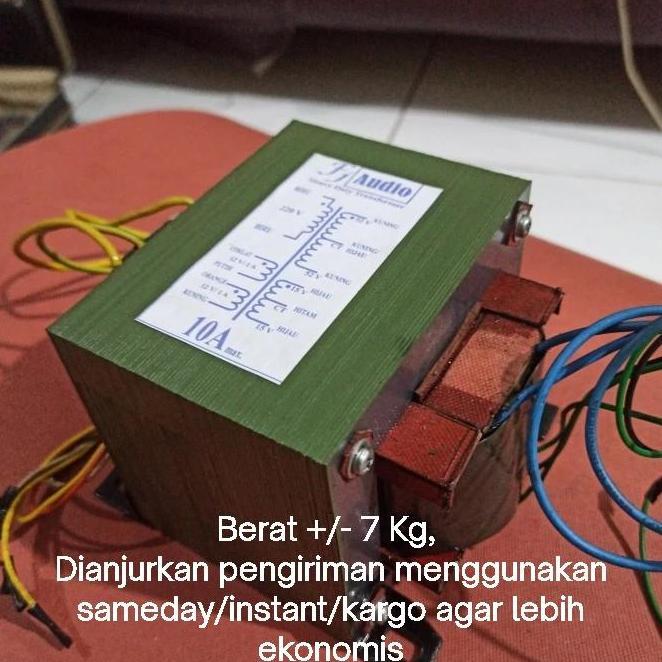 Trafo 10 Amper Ct 52V Tembaga Murni Untuk Amplifier Rakitan