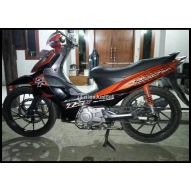 DISKON (ORI) STRIPING SUZUKI SHOGUN SP 125 R 2009 2010 OREN BODY STANDAR