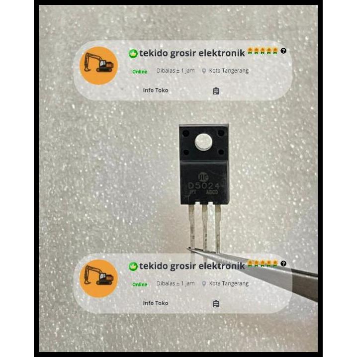 HOT DEAL D5024 D 5024 TRANSISTOR HORISONTAL TV POLYTRON 