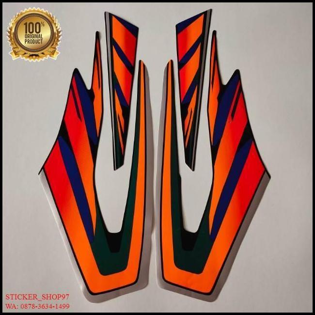 TERBARU (ORI) STRIPING YAMAHA RX KING 1997 STIKER LIST BODY  KUALITAS ORIGINAL 