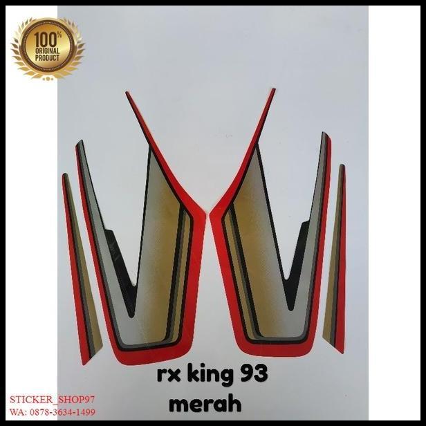 TERBARU (ORI) STRIPING  YAMAHA RX KING TH 1993 MERAH KUALITAS ORIGINAL 