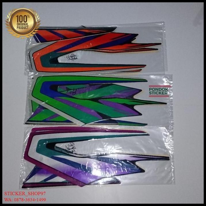 DISKON (ORI) STRIPING STICKER YAMAHA RX KING 1997 KUALITAS ORIGINAL !!!!