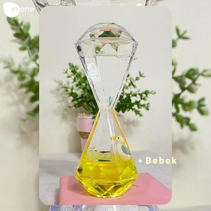 Inone Pajangan Dekorasi Jam Pasir Millenial Cute Dolphine Oil Drop Orn