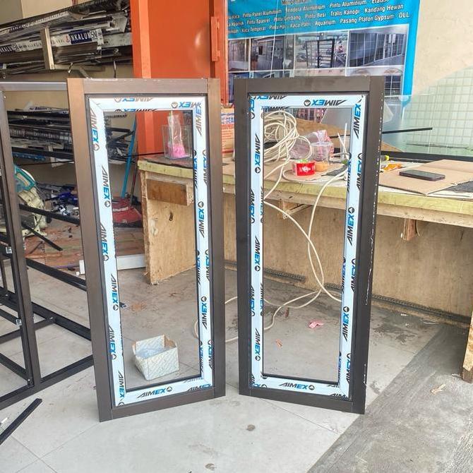 Jendela aluminium ukuran 40 x 100