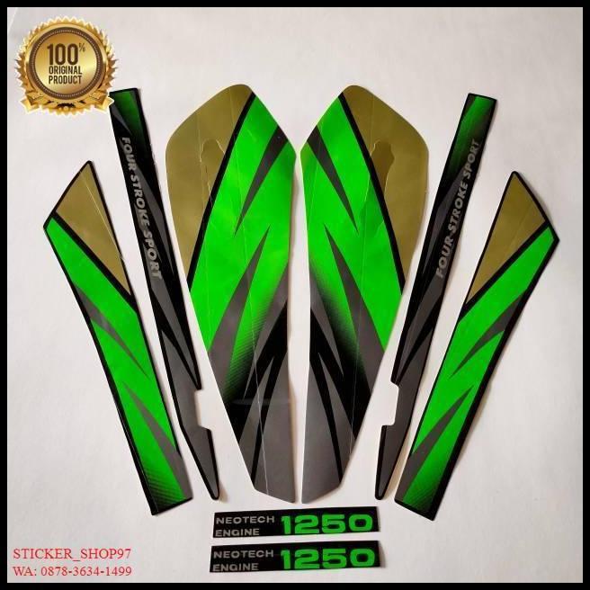 BEST DEAL (ORI) STRIPING HONDA GL MAX  1996 HIJAU NEO TECH KUALITAS ORIGINAL 