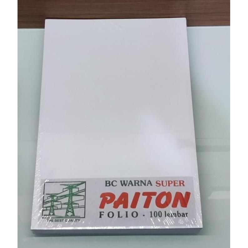 Kertas Buffalo Putih F4 / Folio