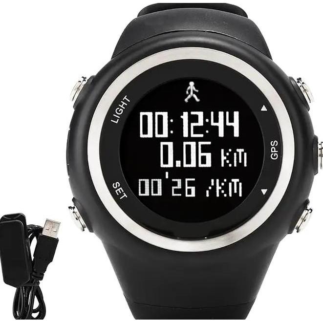 Top Brand EZON T031 Rechargeable GPS Timing Watch Running Fitness Sports Watches Calories Counter Di