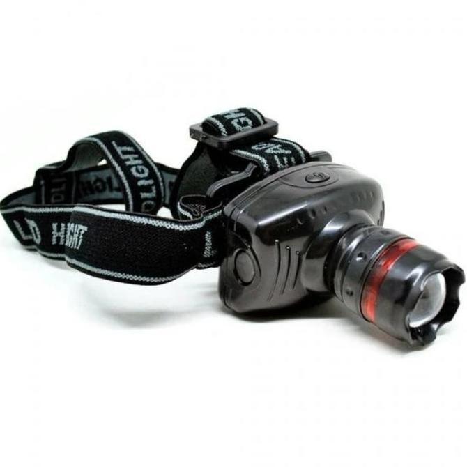 Ready stock Senter Kepala Head Zoom - Headlamp Waterproof - Headlamp Zoom Waterproof