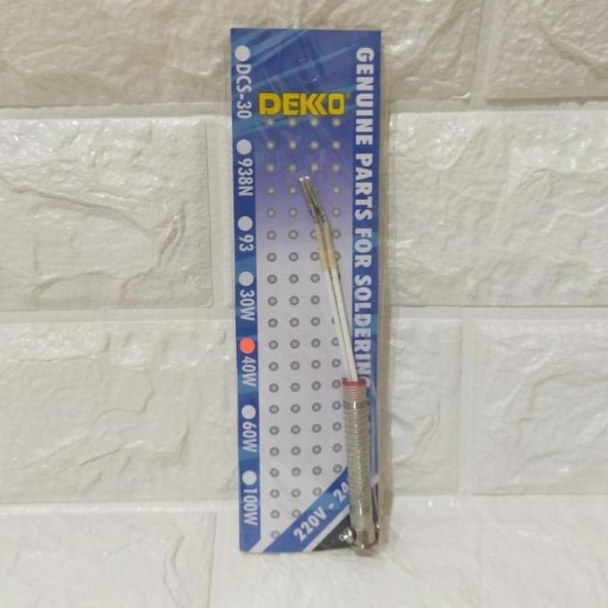 Elemen solder Dekko 40 watt