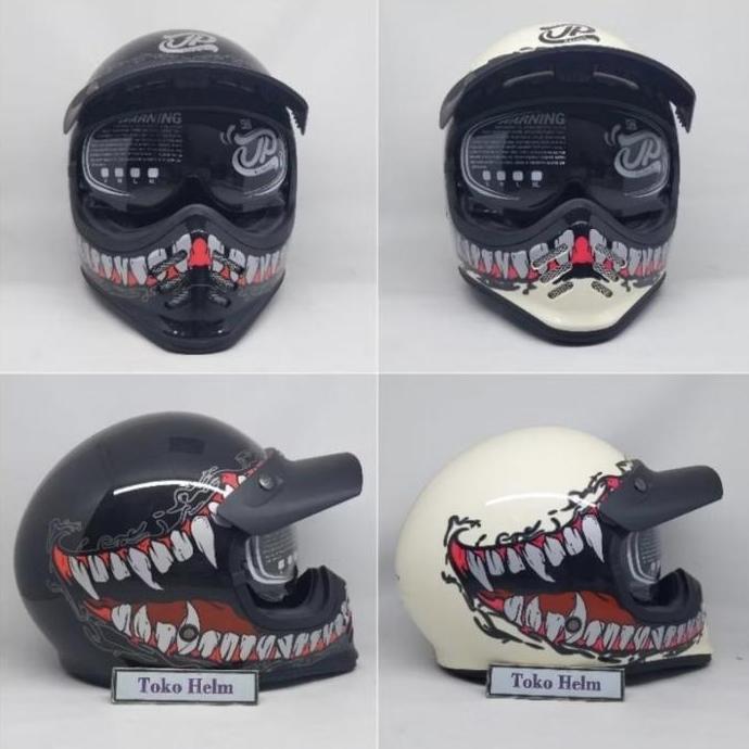 Helm cakil JPX JP retro sinature SG06 venom murah