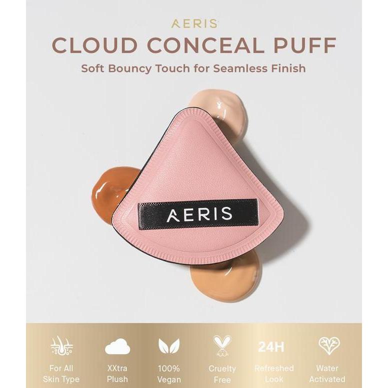 Aeris Beaut The Puff Perfect Pair Bundle | 1 Set Bundle Paket Hemat Spons Cloud Conceal Puff dan Ble