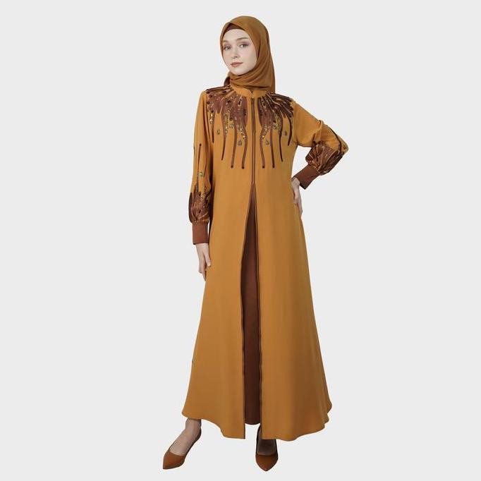 Murah HIKMAT A5544 - Velora Tails Gamis Abaya Wanita Non COD