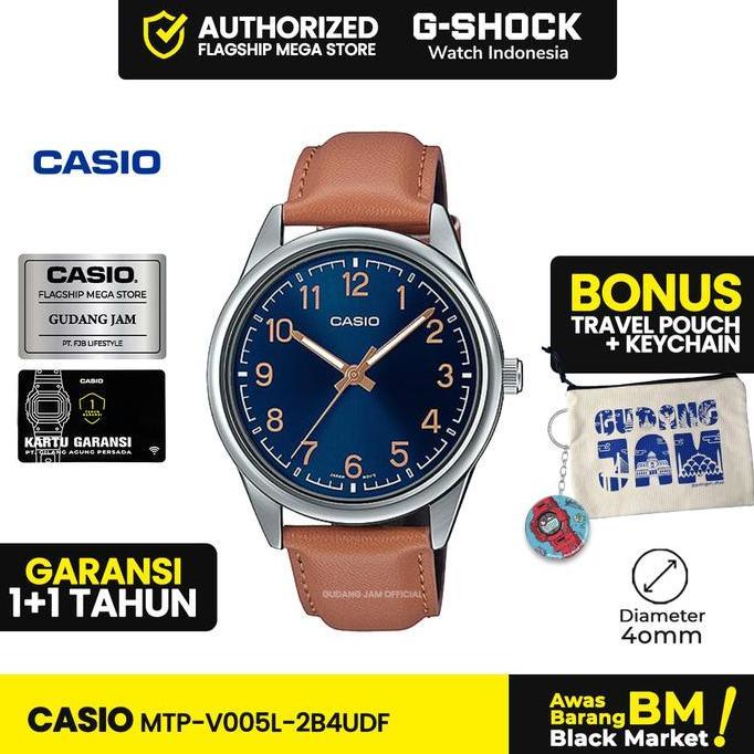 Casio General MTP-V005L-2B4UDF MTP-V005L MTP-V005 MTPV005L MTP V005L
