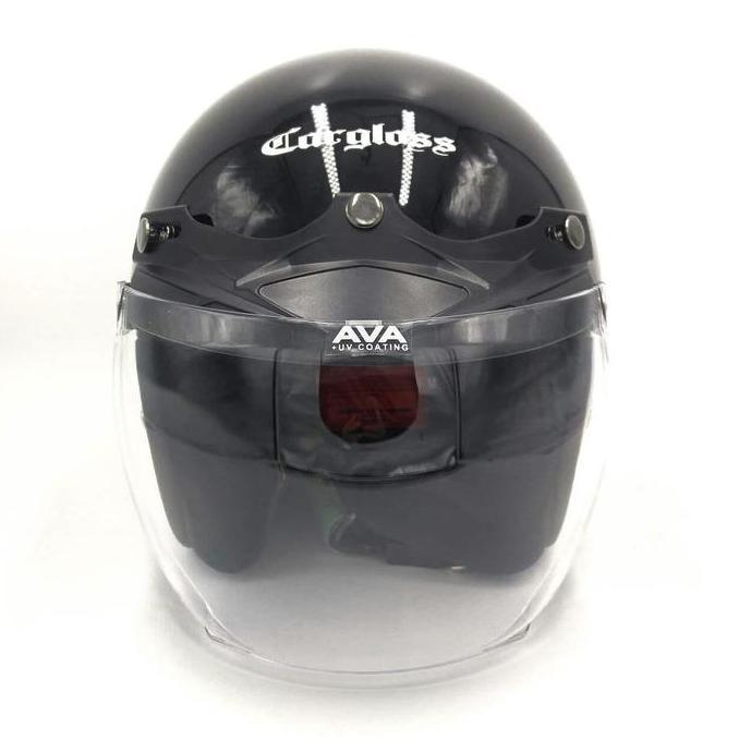Helm Cargloss Dengan Kaca - Paketan Helm CARGLOSS murah