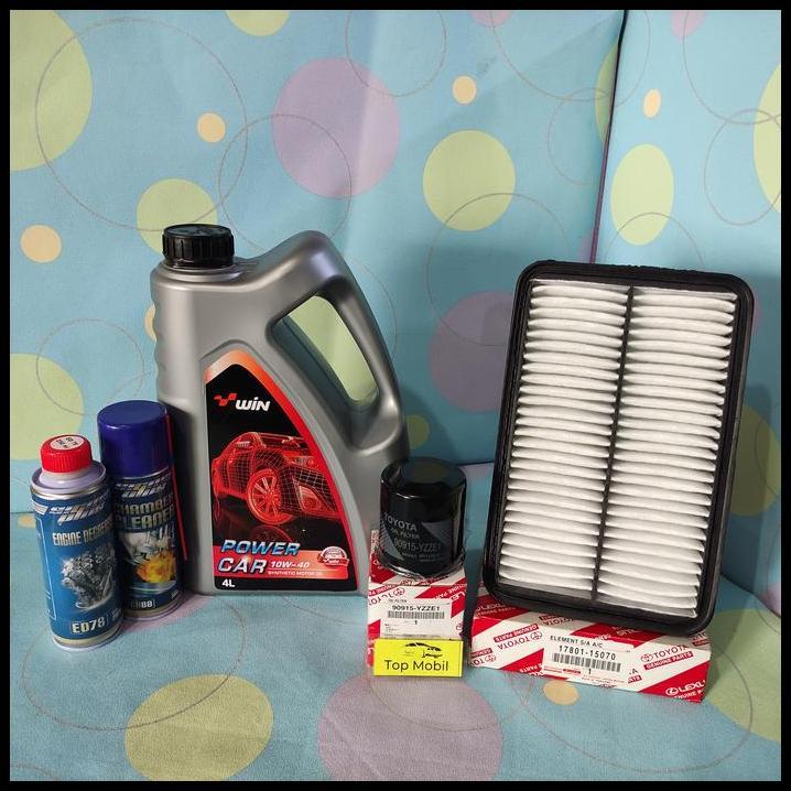 TERBARU PAKET SERVICE OLI WIN POWER CAR 10W-40 GREAT COROLLA (5) 