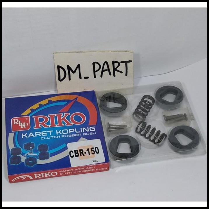 GRATIS ONGKIR KARET DUMPER PERDAM RUMAH KOPLING CBR 150 ASLI ORI RIKO 