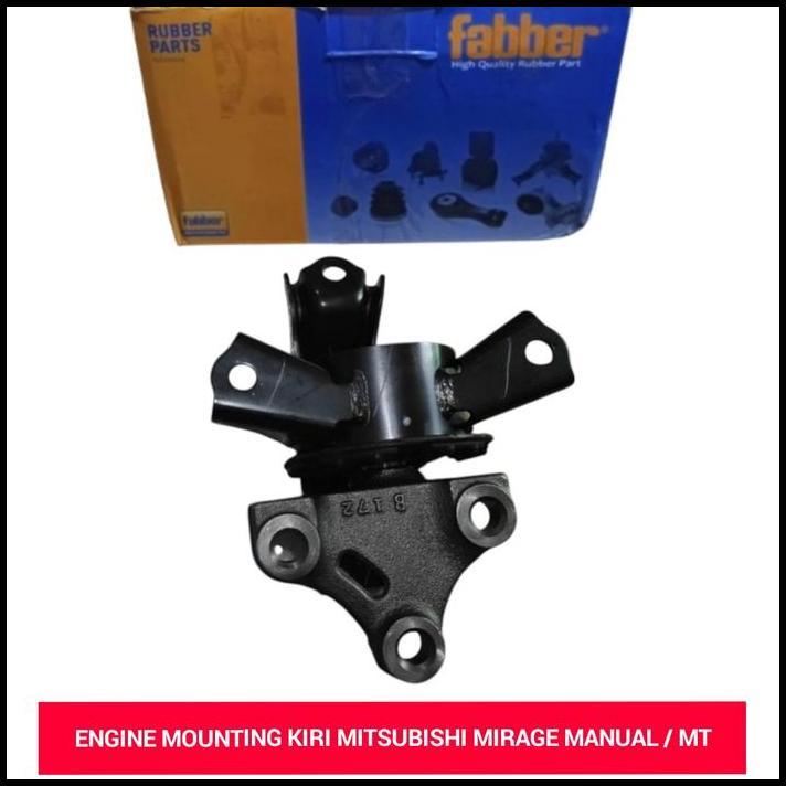 DISKON ENGINE MOUNTING MONTING KIRI MITSUBISHI MIRAGE MANUAL MT NO PART 2910A317 FABBER 