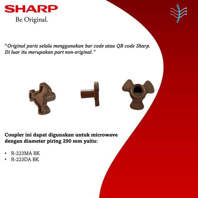 Coupler Untuk Microwave Sharp R-223MA/R-223DA