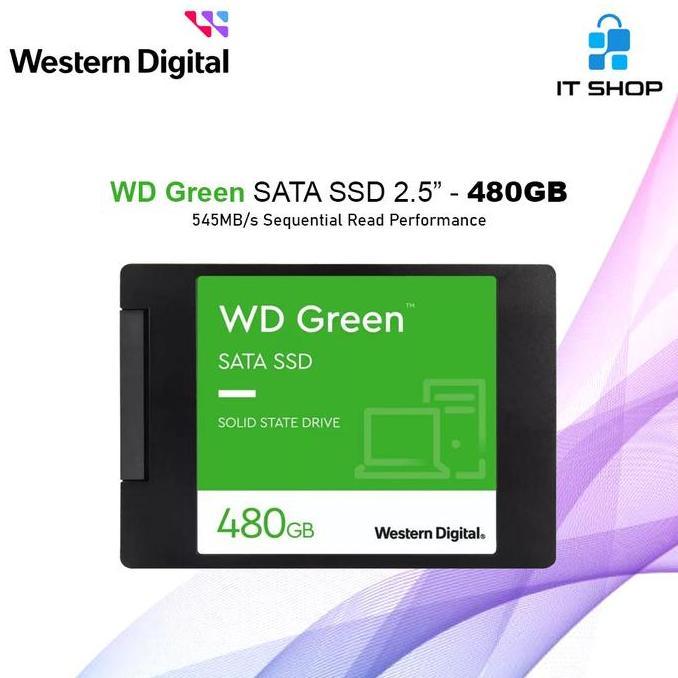 WD Green SATA SSD 2.5 480GB