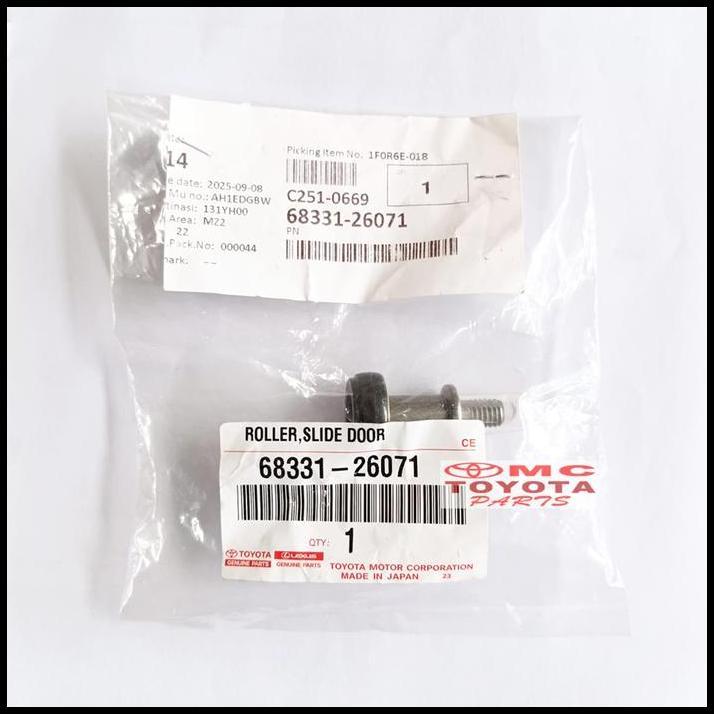 BEST DEAL ROLLER SLIDE DOOR HIACE COMMUTER ORIGINAL TOYOTA 68331-26071 ROLER SLIDING DOOR ROLLER PIN
